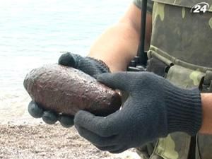 У Форосі рятувальники виловили у морі мінометну міну 