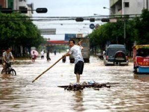 В Китае из-за наводнения эвакуированы свыше 555 тысяч человек