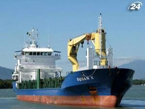 Освобождено судно "Susan K" с украинцами на борту Освобождено судно "Susan K" с украинцами на борту