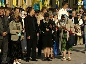 Предстоятелі всіх українських церков провели поминальний молебен
