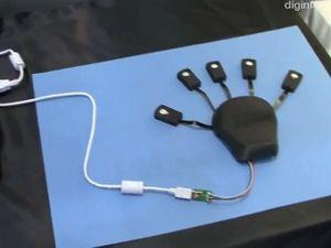 Японцы разработали пьятипальцевую мышку