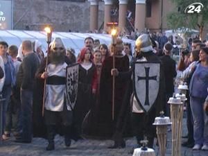 Луцький замок відкрив свої ворота на цілу ніч Луцький замок відкрив свої ворота на цілу ніч