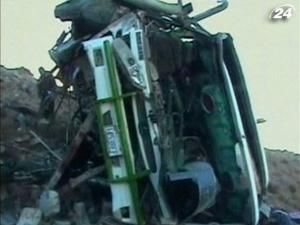 У Болівії автобус зірвався з гірської дороги У Болівії автобус зірвався з гірської дороги
