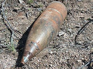 25-летний мужчина попал в больницу в результате взрыва снаряда