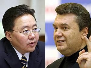 Сьогодні у Києві Янукович зустрінеться з Президентом Монголії