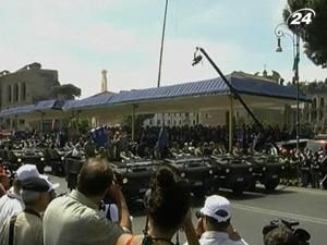 В Італії відбулися урочистості з нагоди 65-річчя республіки В Італії відбулися урочистості з нагоди 65-річчя республіки