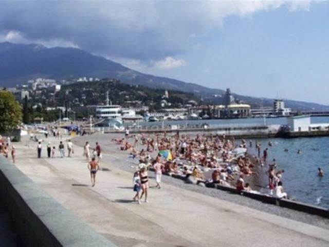 У Криму збільшилась кількість відпочиваючих У Криму збільшилась кількість відпочиваючих