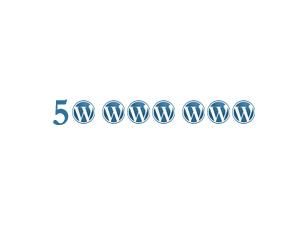 Число сайтов на Wordpress перешло отметку в 50000000 Число сайтов на Wordpress перешло отметку в 50000000