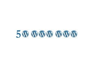 Число сайтов на Wordpress перешло отметку в 50000000