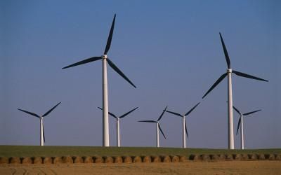 На Донеччині відкрили першу вітроелектростанцію На Донеччині відкрили першу вітроелектростанцію