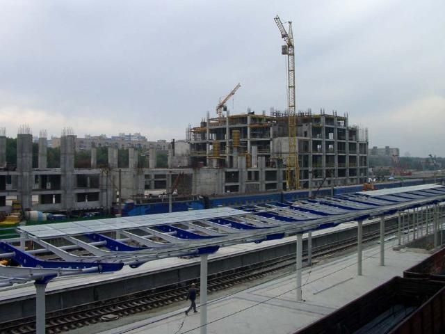 На достройку Дарницкого вокзала необходимо 2 млрд грн На достройку Дарницкого вокзала необходимо 2 млрд грн