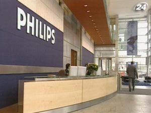 Компания Philips во втором квартале сработала в минус