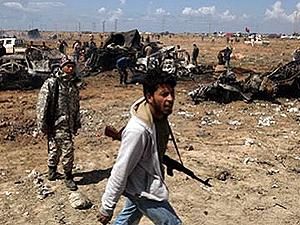 НАТО не коментує інформації про взяття повстанцями лівійського міста Брега