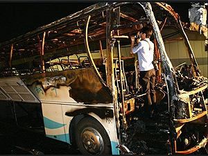 Китай: 41 людина загинула внаслідок пожежі в автобусі Китай: 41 людина загинула внаслідок пожежі в автобусі