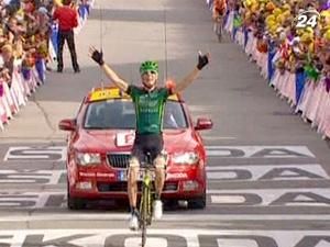 Енді Шлєк захопив жовту майку лідера Tour de France