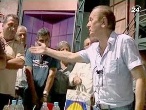 Греческие таксисты протестуют против транспортных реформ Греческие таксисты протестуют против транспортных реформ