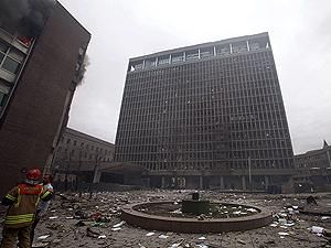 За кілька хвилин перед терактом в Осло Брейвіка зняли камери відеоспостереження За кілька хвилин перед терактом в Осло Брейвіка зняли камери відеоспостереження