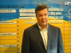 Янукович: Допоможемо кожній сім'ї загиблого та постраждалого гірника - 30 липня 2011 - Телеканал новин 24