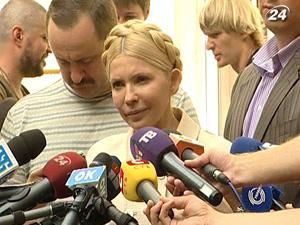 Тимошенко: Свидетельства Юрия Еханурова не соответствуют действительности