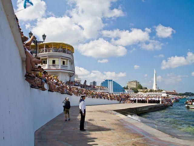 Святкування Дня військово-морського флоту в Севастополі