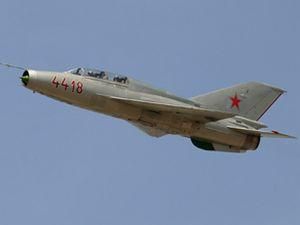 В Індії розбився винищувач МіГ-21 В Індії розбився винищувач МіГ-21