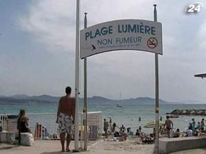 В Ла-Сьота работает пляж, на котором запрещено курить