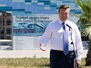 Януковичх хоче перебрати досвід Росії із підготовки до Зимової олімпіади