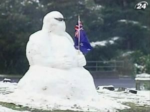 У багатьох містах Нової Зеландії вперше за 33 роки випав сніг У багатьох містах Нової Зеландії вперше за 33 роки випав сніг