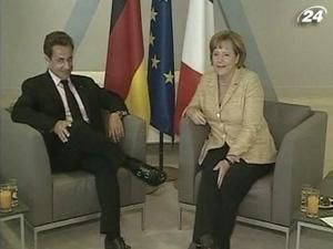 Меркель і Саркозі в Парижі обговорять кризу в зоні євро