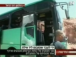 Неподалеку от Эйлата боевики обстреляли пассажирские автобусы