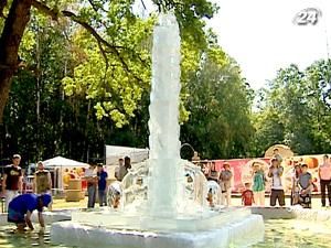 В Москве проходит фестиваль ледяных скульптур