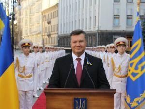 Виктор Янукович поздравил граждан с годовщиной Независимости