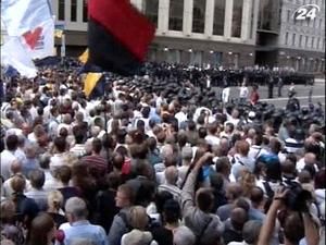 Київ: святкування Дня Незалежності проходить неспокійно
