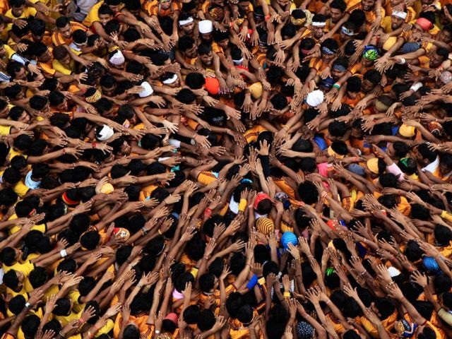 В Мумбаи отпраздновали День рождения Кришны В Мумбаи отпраздновали День рождения Кришны