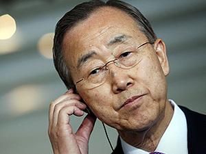 Пан Ги Мун надеется на скорейшее восстановление стабильности в Ливии