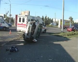 В Киеве в результате ДТП погиб водитель