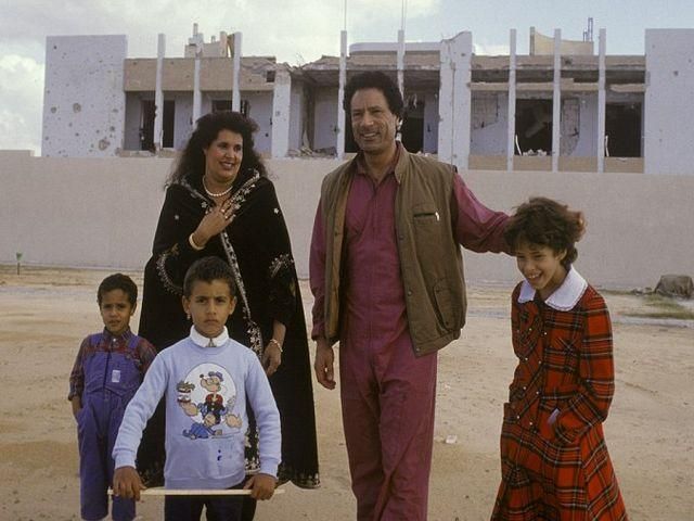 Сімейні фото Каддафі