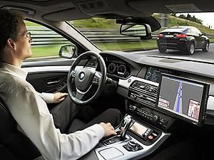BMW научила машины ездить без водителя BMW научила машины ездить без водителя