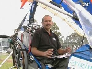 Британець пролетів 19 тисяч км на мотодельтаплані Британець пролетів 19 тисяч км на мотодельтаплані