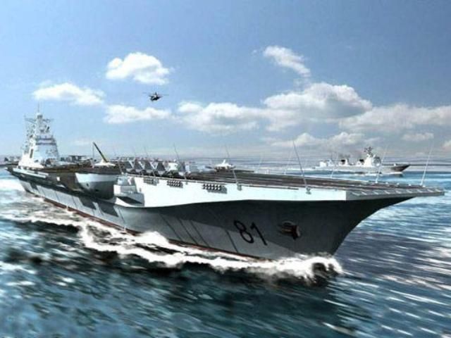 Китай добудував український авіаносець і вже випробував Китай добудував український авіаносець і вже випробував