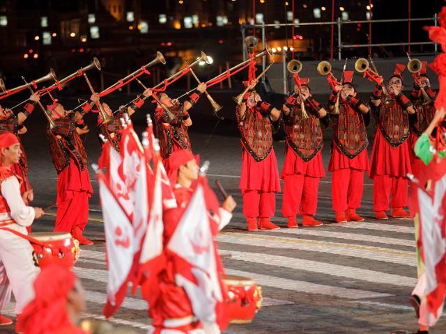 В Москве открылся военно-музыкальный фестиваль "Спасская башня" В Москве открылся военно-музыкальный фестиваль "Спасская башня"