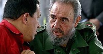 Фидель Кастро следит за здоровьем Уго Чавеса