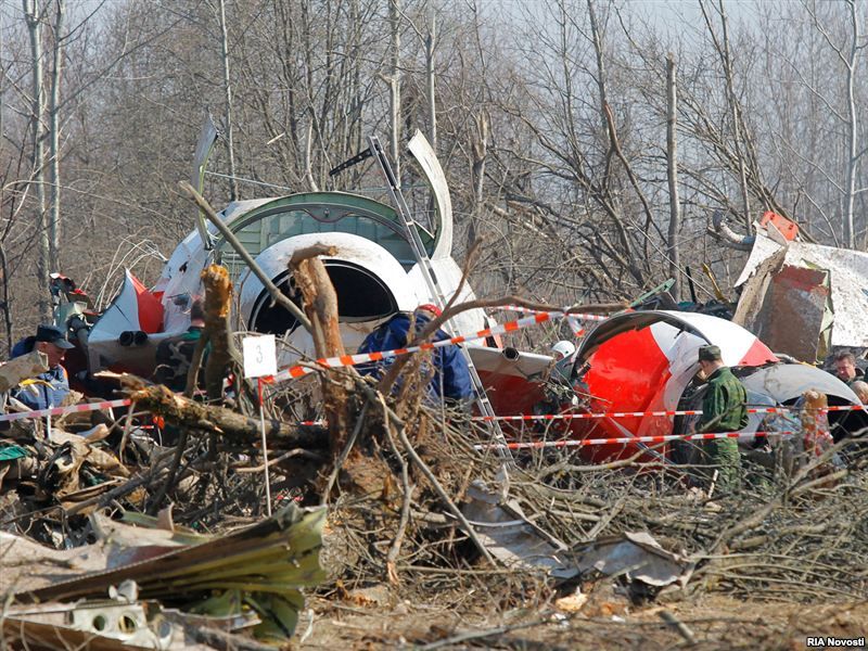 Польша опубликовала информацию о Смоленской катастрофе 