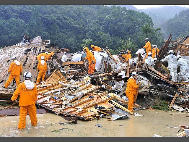 Наслідки тайфуну "Талас" в Японії