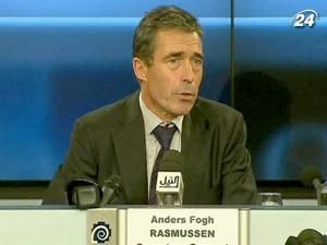 Расмуссен: НАТО будет находиться в Ливии пока в этом будет необходимость Расмуссен: НАТО будет находиться в Ливии пока в этом будет необходимость