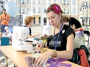 В центре Киева демонстрировали современный взгляд на искусство В центре Киева демонстрировали современный взгляд на искусство