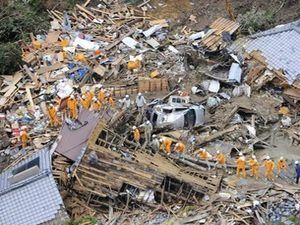 34 человека погибло в Японии во время тайфуна "Талас" 