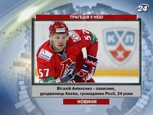 В списках погибших иностранцев 3 хоккеистов имевших отношение к Украине