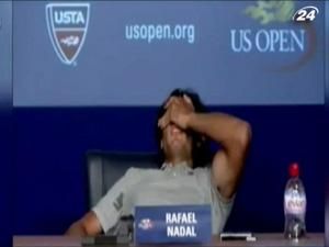 Рафаель Надаль налякав журналістів на прес-конференції Рафаель Надаль налякав журналістів на прес-конференції