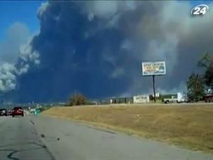 Штат Техас страдает от лесных пожаров